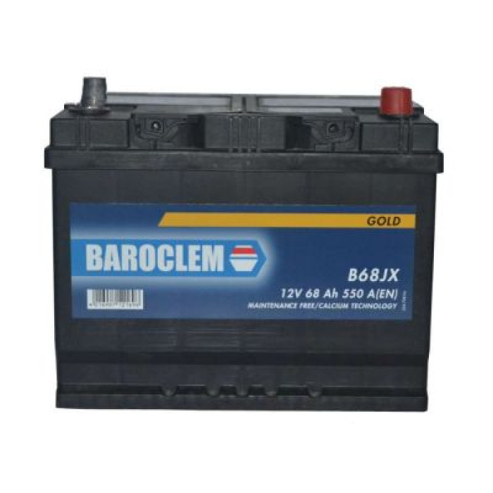 Автомобільний акумулятор Baroclem Gold 6СТ-68Ah АзЕ ASIA 550A (EN) 568404055BA
