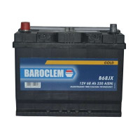 Автомобильный аккумулятор Baroclem Gold 6СТ-68Ah Аз ASIA 550A (EN) 568405055BA