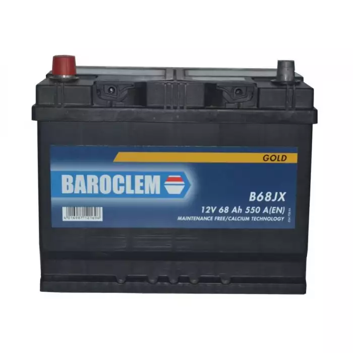 Автомобільний акумулятор Baroclem Gold 6СТ-68Ah Аз ASIA 550A (EN) 568405055BA