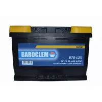 Автомобильный аккумулятор Baroclem Gold 6СТ-70Ah АзЕ 640A (EN) 570144064BA