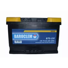 Автомобильный аккумулятор Baroclem Gold 6СТ-70Ah АзЕ 640A (EN) 570144064BA