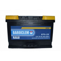 Автомобильный аккумулятор Baroclem Gold 6СТ-70Ah Аз 640A (EN) 570410064BA