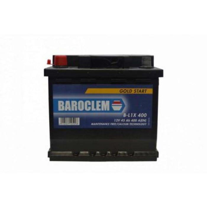 Автомобільний акумулятор Baroclem Gold Start 6СТ-45Ah Аз 400A (EN) 545413040BA