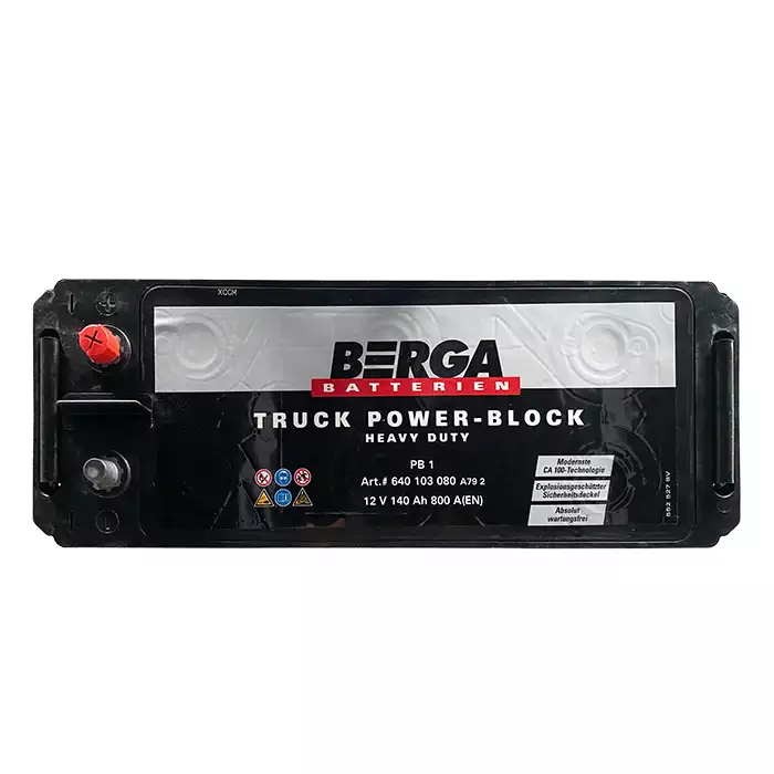 Автомобильный аккумулятор BERGA Truck Power Block 6СТ-140Ah Аз 800A (EN) 640103080