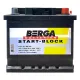 Автомобільний акумулятор BERGA Start Block 6СТ-45Ah АзЕ 400A (EN) 545412040