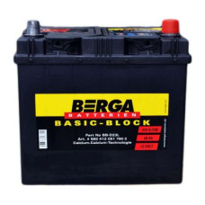 Автомобільний акумулятор BERGA Basic Block 6СТ-60Ah АзЕ ASIA 510A (EN)