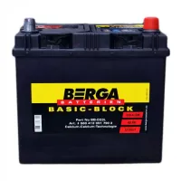 Автомобильный аккумулятор BERGA Basic Block 6СТ-60Ah АзЕ ASIA 510A (EN)