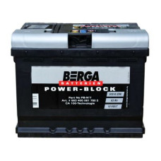 Автомобільний акумулятор BERGA Power Block 6СТ-63Ah АзЕ 610A (EN) 563400061