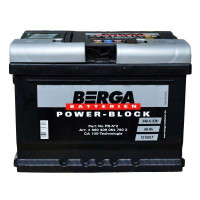 Автомобільний акумулятор BERGA Power Block 6СТ-60Ah АзЕ 540A (EN) 560409054