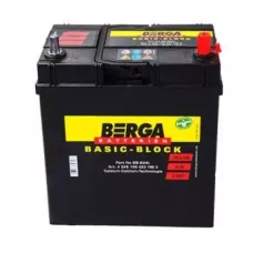 Автомобільний акумулятор BERGA Basic Block 6СТ-35Ah АзЕ ASIA 300A (EN) ТК 535118030