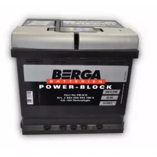 Автомобільний акумулятор BERGA Power Block 6СТ-54Ah АзЕ 530A (EN) 554400053