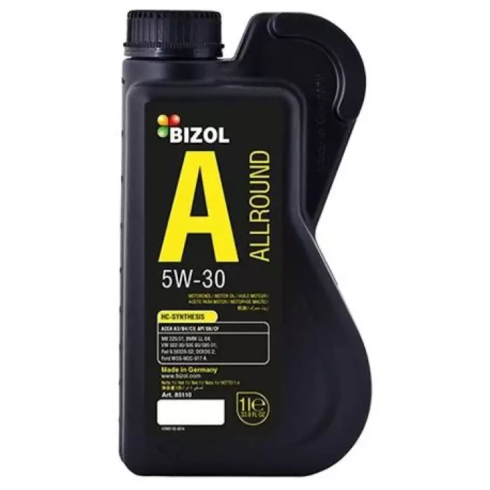 Автомобільна моторна олива Bizol Allround 5W-30 B85110 1л
