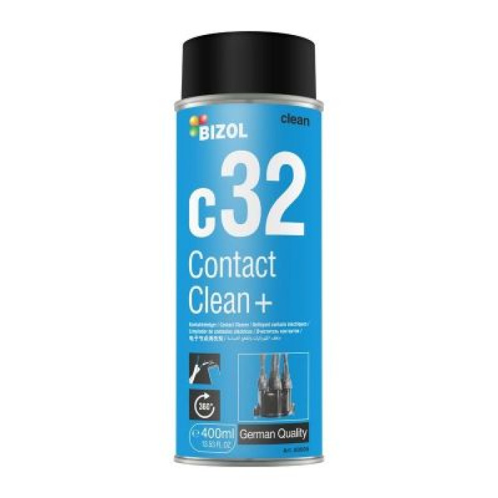 Очиститель контактов BIZOL Contact Clean+ c32 0,4л (B80005)