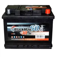 Автомобильный аккумулятор BlackMax 6СТ-60Ah АзЕ 520A (EN) B4005