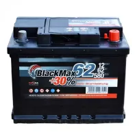 Автомобільний акумулятор BlackMax 6СТ-62Ah АзЕ 580A (EN) B5005