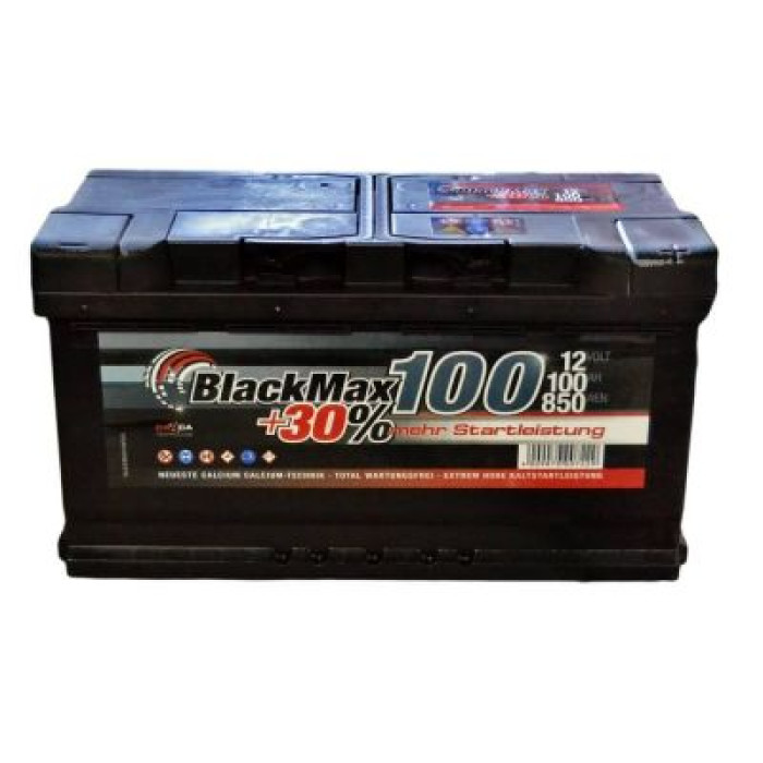 Автомобільний акумулятор BlackMax 6СТ-100Ah АзЕ 850A (EN) B5013