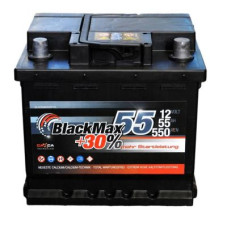 Автомобільний акумулятор BlackMax 6СТ-55Ah АзЕ 550A (EN) B5002