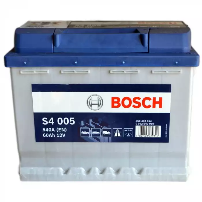 Автомобильный аккумулятор BOSCH S4005 6СТ-60Ah АзЕ 540A (EN) 0092S40050