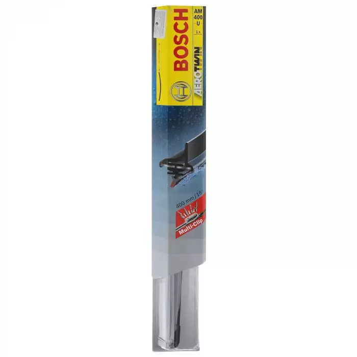 Щітка склоочисника Bosch AeroTwin Multi-Clip AM400U безкаркасні 400мм 3397008577