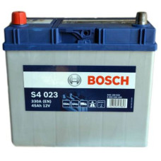 Автомобільний акумулятор BOSCH S4023 6СТ-45Ah Аз ASIA 330A (EN) 0092S40230 2016