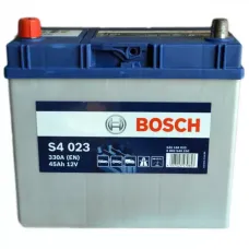Автомобільний акумулятор BOSCH S4023 6СТ-45Ah Аз ASIA 330A (EN) 0092S40230 2016