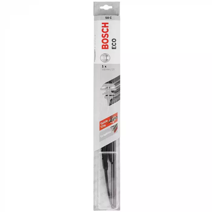 Щітка склоочисника Bosch Eco Quick-Clip 50C каркасна 500мм 3397004670