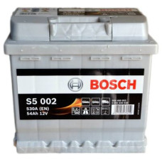 Автомобільний акумулятор BOSCH S5002 6СТ-54Ah АзЕ 530A (EN) 0092S50020
