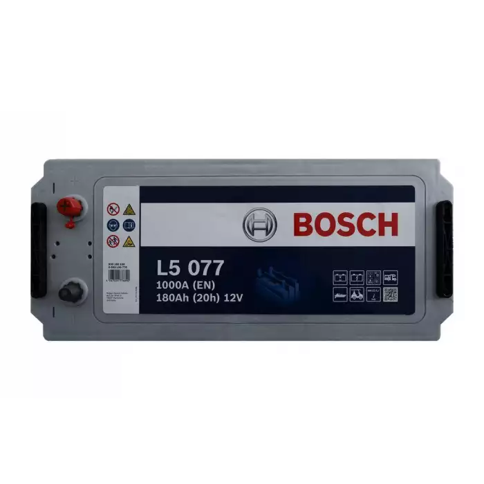 Автомобільний акумулятор BOSCH L5077 6СТ-180Ah Аз 1000A (EN) 0092L50770