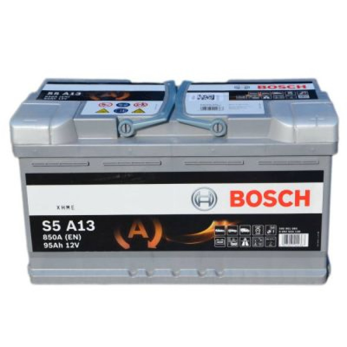 Автомобільний акумулятор BOSCH AGM Start-Stop S5A13 6СТ-95Ah АзЕ 850A (EN) 0092S5A130