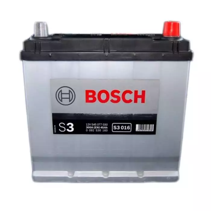 Автомобильный аккумулятор BOSCH S3016 6СТ-45Ah АзЕ ASIA 300A (EN) 0092S30160