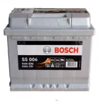 Автомобільний акумулятор BOSCH S5006 6СТ-63Ah Аз 610A (EN) 0092S50060