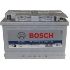 Автомобільний акумулятор BOSCH EFB S5E08 6СТ-70Ah АзЕ 650A (EN) 0092S5E080