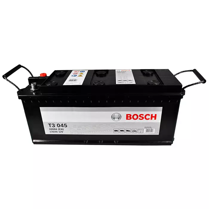 Автомобильный аккумулятор BOSCH 6CT (D4) 135Ah АзЕ 1000A (EN) L+ 0092T3045