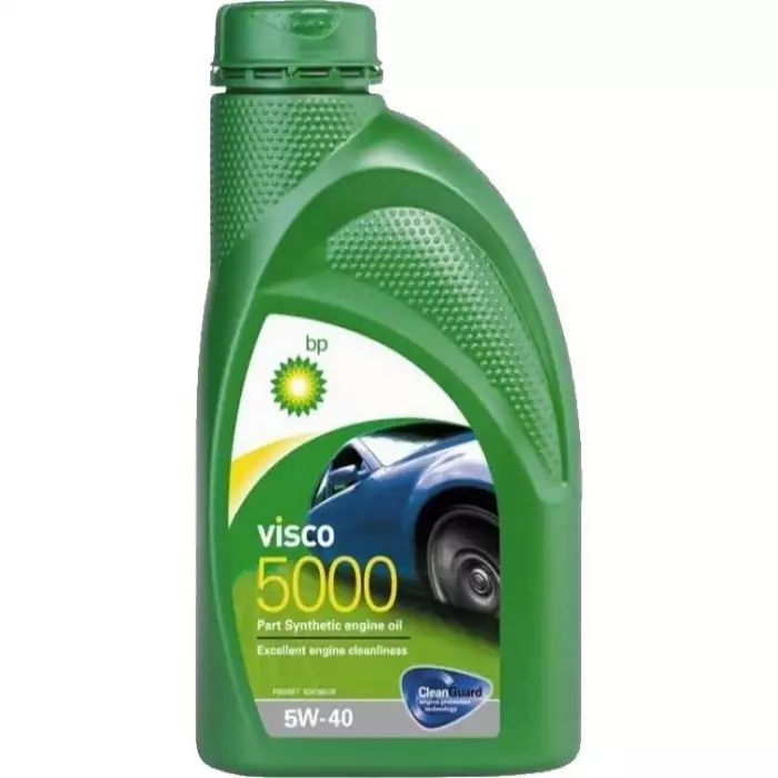 Автомобільна моторна олива BP Visco 5000 5W-40 1л