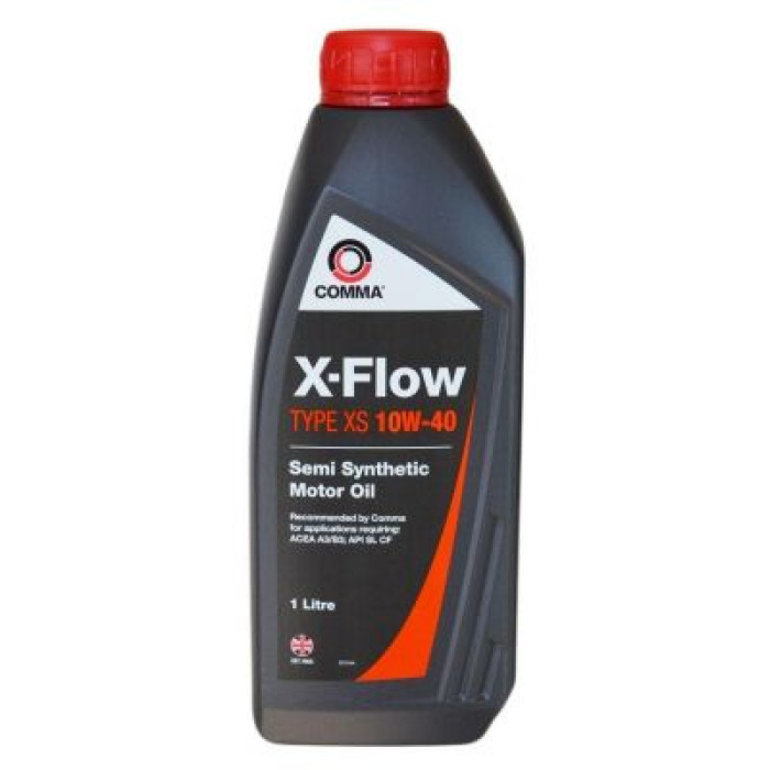 Автомобильное моторное масло Comma X-FLOW XS 10W-40 1л