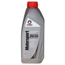 Автомобільна моторна олива Comma MOTORSPORT 5W-50 1л