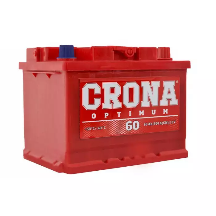 Автомобильный аккумулятор CRONA 6СТ-60Ah АзЕ 500A (EN) 560 73 04