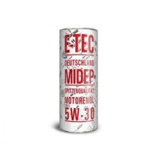 Автомобільна моторна олива E-TEC Midep TEC 5W-30 1л 5347
