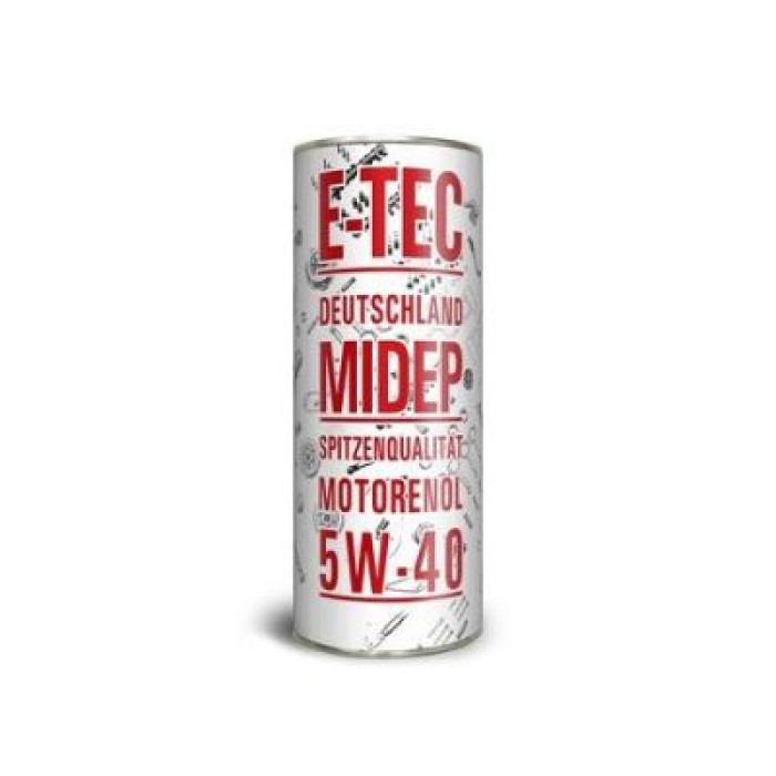 Автомобильное моторное масло E-TEC EVO 5W-40 1л 5337