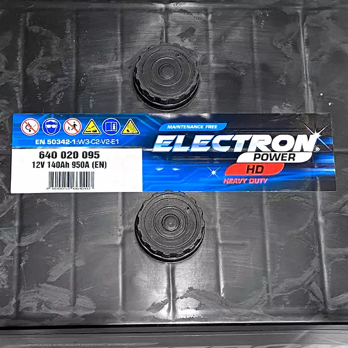 Автомобільний акумулятор ELECTRON TRUCK HD 6СТ-140Ah Аз 950А (EN) 640020095