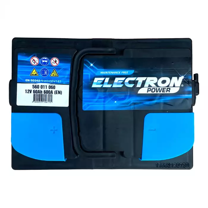 Автомобільний акумулятор ELECTRON POWER 6СТ-60Ah Аз 600А (EN) 560011060