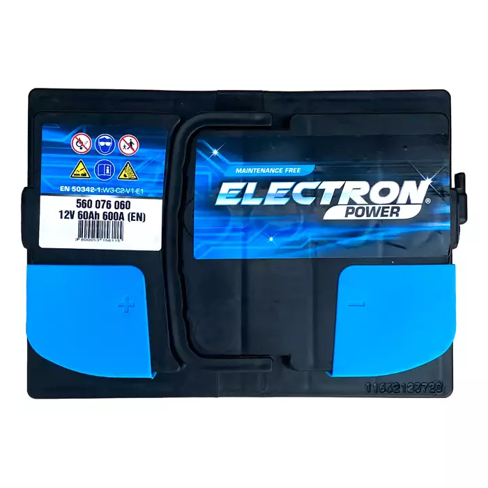 Автомобільний акумулятор ELECTRON POWER 6СТ-60Ah Аз 600А (EN) 560076060