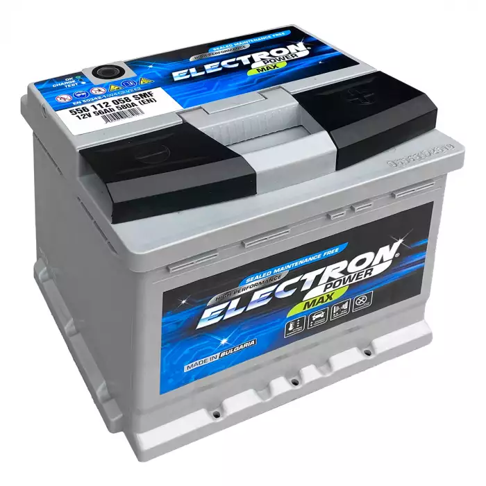 Автомобільний акумулятор ELECTRON POWER MAX 6СТ-56Ah АзЕ 580А (EN) 556 112 058 SMF