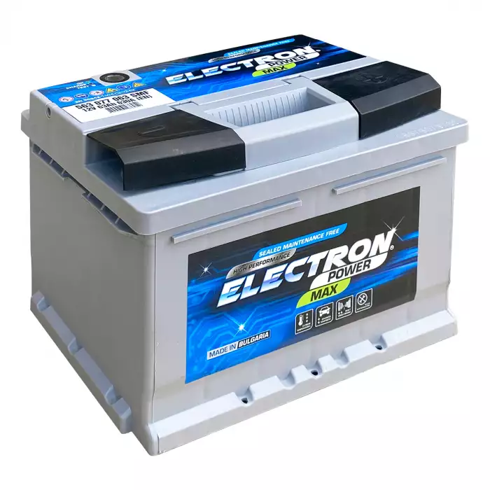 Автомобільний акумулятор ELECTRON POWER MAX 6СТ-63Ah АзЕ 630А (EN) 563 077 063 SMF