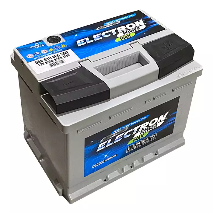 Автомобільний акумулятор ELECTRON POWER MAX 6СТ-66Ah АзЕ 660А (EN) 566 019 066 SMF