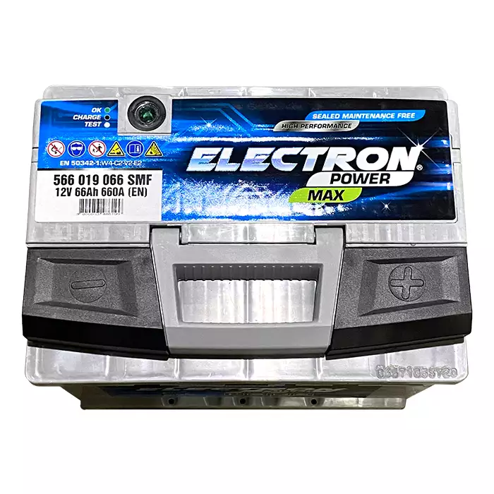 Автомобільний акумулятор ELECTRON POWER MAX 6СТ-66Ah АзЕ 660А (EN) 566 019 066 SMF