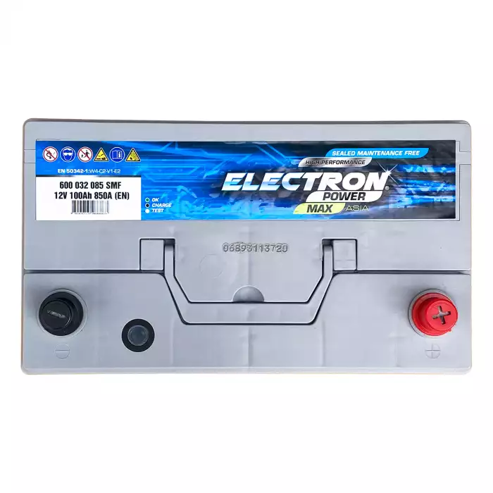 Автомобільний акумулятор ELECTRON POWER MAX 6СТ-100Ah ASIA АзЕ 850А (EN) 600 032 085 SMF