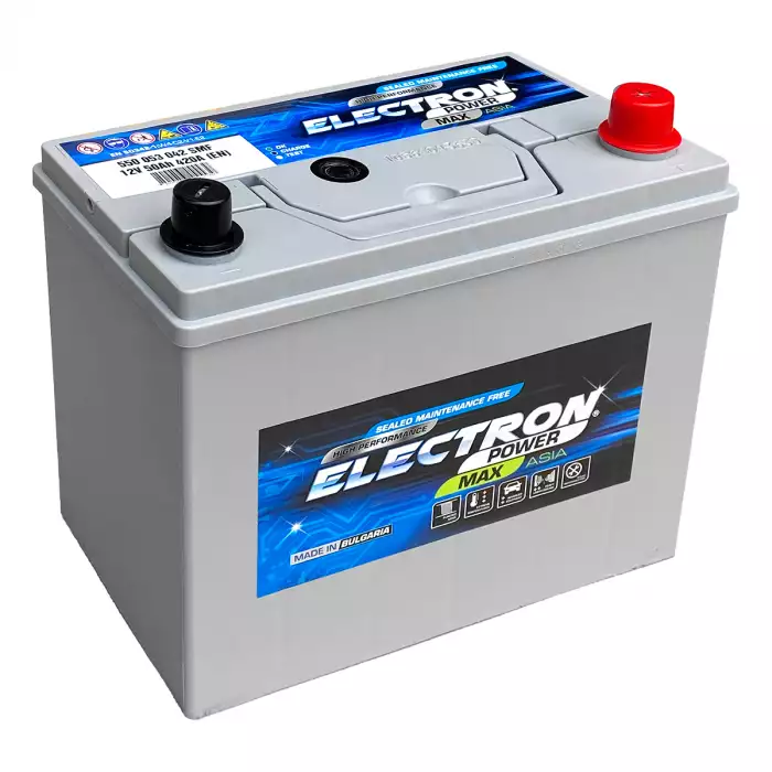 Автомобільний акумулятор ELECTRON POWER MAX 50Ah ASIA АзЕ 420А (EN) 550 053 042 SMF