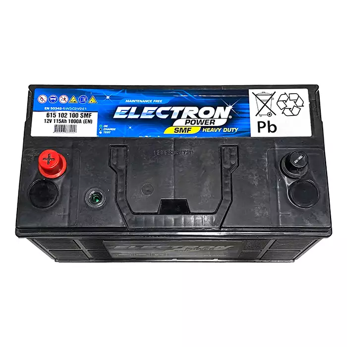 Автомобільний акумулятор ELECTRON TRUCK HD SMF 6СТ-115Ah 1000А (EN) 615 102 100 SMF
