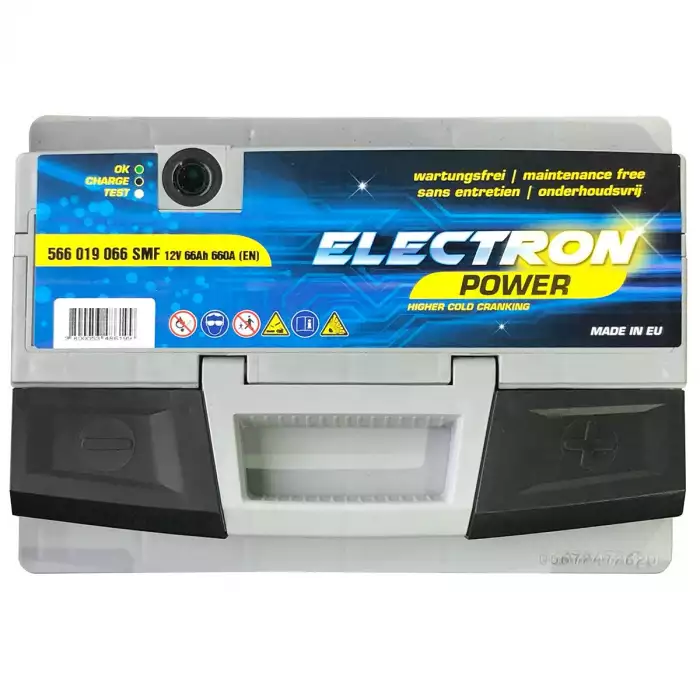 Автомобільний акумулятор ELECTRON POWER HP 6СТ-66Ah Ев АзЕ 660А (EN) 566 019 066 SMF